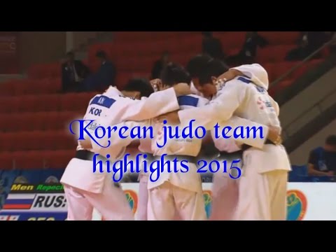 Korean judo team highlights 2015
