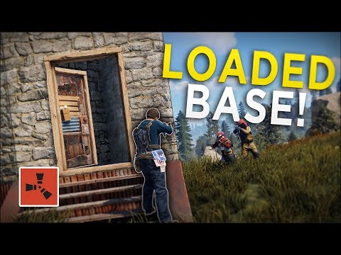 FIGHTING OFF the LOOT HUNGRY ENEMIES while RAIDING my RICH NEIGHBOR! - Rust Solo Survival #5 (END)