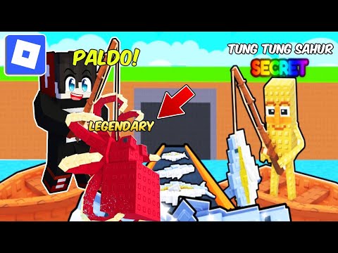 NANGISDA KAMI ng MGA BRAINROTS para MAGING BILYONARYO | Roblox | My Fishing Brainrots | Kuya Tank