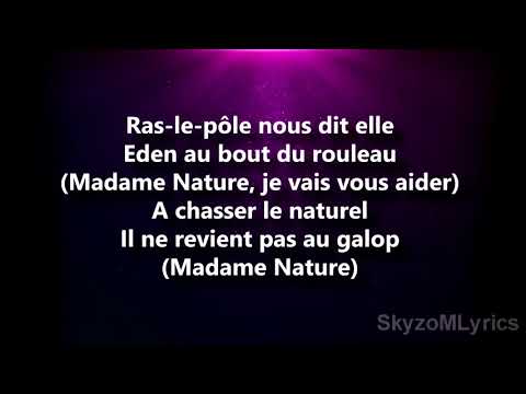 Aldebert  - Madame Nature (Paroles/Lyrics)