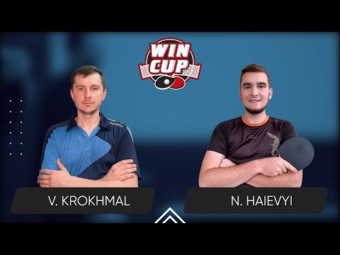 16:45 Vitalii Krokhmal - Nazarii Haievyi West 4 WIN CUP 15.11.2023 | TABLE TENNIS WINCUP