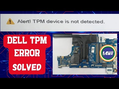 Dell TPM error solved | Dell laptop most common issue tpm error | tpm device is not detected