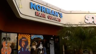 Little Trip To Norman's Rare Guitars 1955 Gibson Les Paul Junior - LA Vlog 2