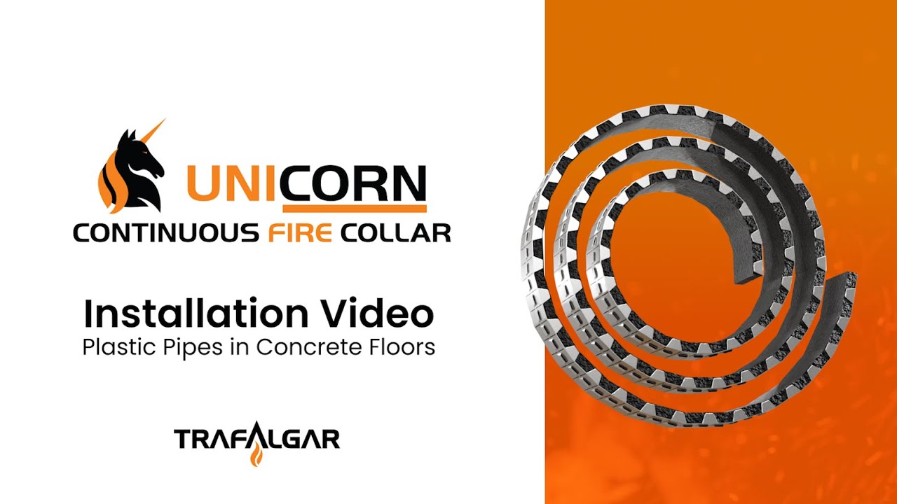 Unicorn Installation Video - Plastic Pipes in Concrete Floors