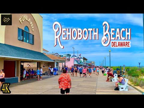 Rehoboth Beach Boardwalk 2023 [4K]