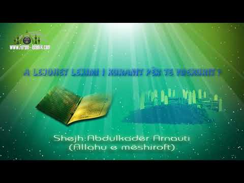 A lejohet leximi i Kuranit për të vdekurit - Dijetari AbdulKadër Arrnauti