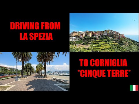 Driving Cinque Terre in 4K | La Spezia to Corniglia Dashcam Ride 🚗