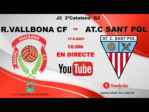 Ràcing Vallbona CF, 1 -  At C  Sant Pol, 4