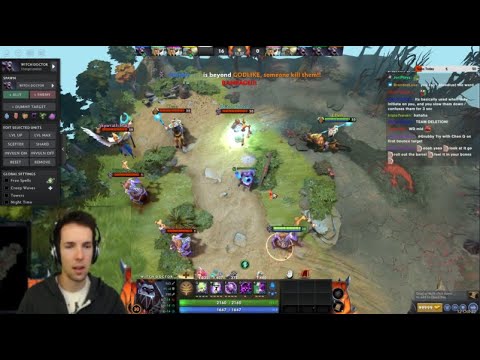 Grubby trying out Chen & Witch Doctor Combo