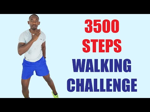 3500 Steps Walking Challenge to Burn Stubborn Fat/ Burn 300 Calories in 30 Minutes