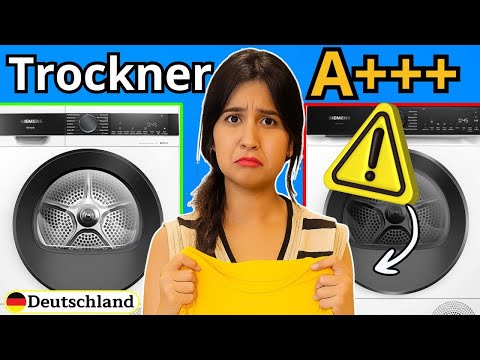 Wärmepumpentrockner a+++: Siemens Wärmepumpentrockner iQ500 8 kg & 9 kg – Siemens Trockner a+++