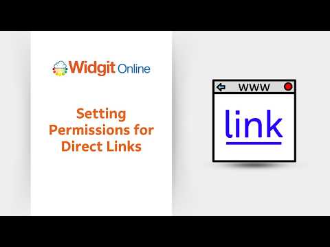 Setting Permissions for Direct Links video thumbnail