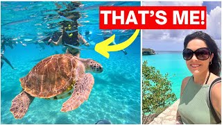 Swimming with Sea Turtles in Curaçao! | Virgin Voyages Resilient Lady