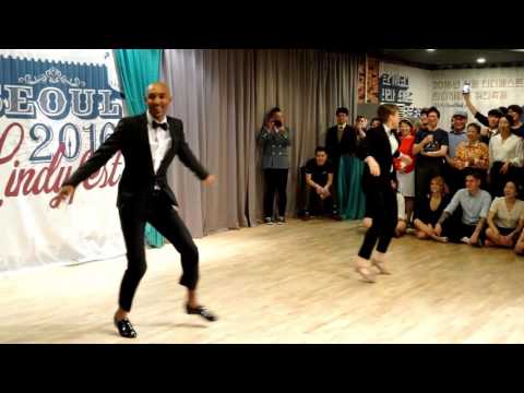 SEOUL LindyFest 2016 Performance - Remy Kouakou Kouame & Ramona staffeld