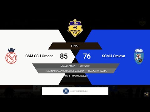 LNBM MOZZART 2022-2023: CSM CSU Oradea - SCM Universitatea Craiova