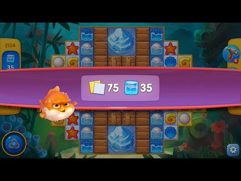 Fishdom. Hard Level 2154