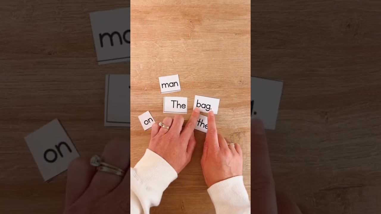 Rearrange the sentence || Activity for kids || Phonics Activity #phonics #forkids