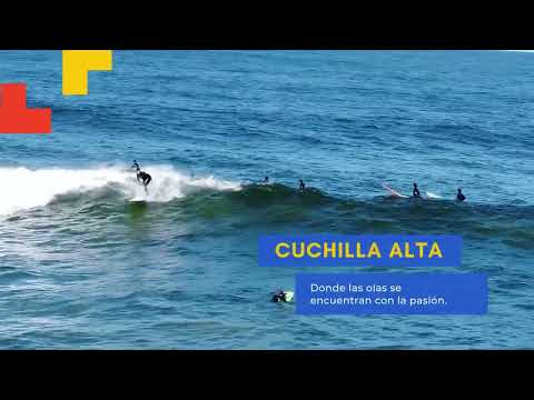 El mar de Cuchilla Alta desde el cielo 🌊 | Sesión épica de Surf con Dron DJI Mini 2