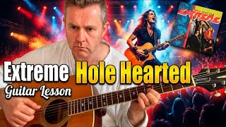 Hole Hearted - Extreme Acoustic Guitar Lesson (Guitar Tab)