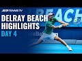 Hurkacz, Tiafoe Progress; Quiroz Makes Ecuadorian History | Delray Beach Open 2021 Highlights Day 4