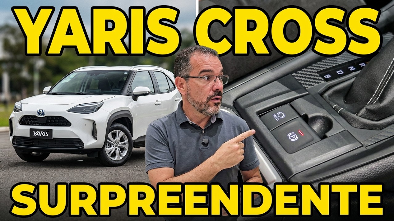 Avaliação: Toyota Yaris Cross XR 2026 - Vale a pena a versão de entrada?