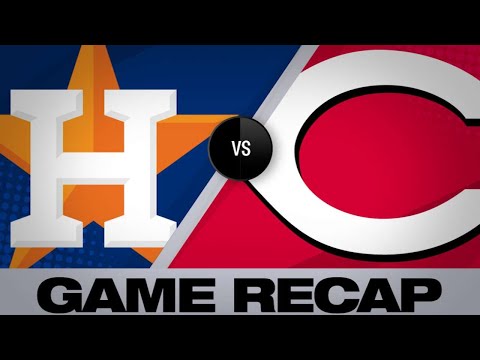 Senzel ties game, Winker walks it off in 9th | Astros-Reds Game Highlights 6/19/19