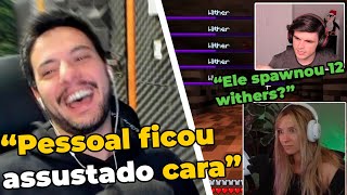 FOREVER ASSUSTOU O SERVIDOR INTEIRO SPAWNANDO 12 WITHERS (vários POVS)