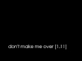glee cast | don't make me over 
