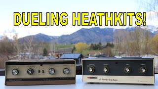 TWO Heathkit Amps! Will they play??