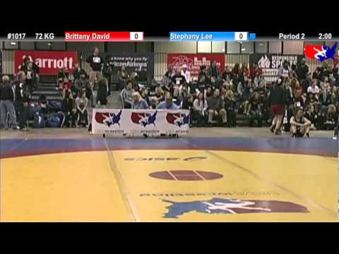 2011 U.S. Open SAT WM 72 KG: Brittany David vs. Stephany Lee Champ. Round 1