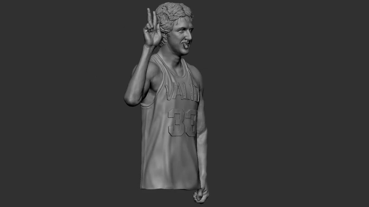 Larry Bird jewerly 3D Print Model
