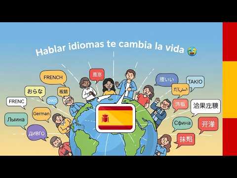Escucha y aprende español naturalmente 🎧 Hablar idiomas cambia tu vida ? 🌍