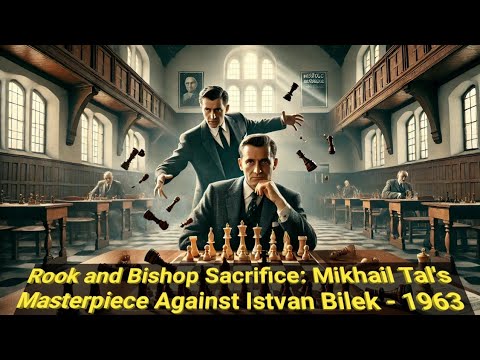Rook and Bishop Sacrifice: Mikhail Tal's Masterpiece Against Istvan Bilek - 1963