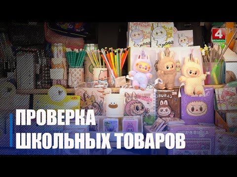 Гигиенисты проверяют школьные товары в преддверии нового учебного года видео