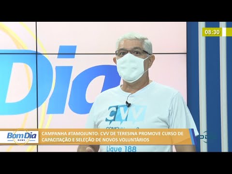 CVV de Teresina promove curso de capacitação e seleção de novos voluntários 07 06 2021