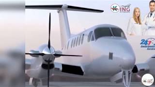 Go with the King air ambulance from Ranchi to Delhi fast