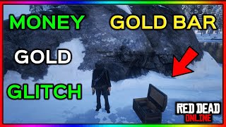 *BEST* EASY GOLD BARS + MONEY GLITCH - INF TREASURE MAPS GLITCH - RDR2 ONLINE - RED DEAD ONLINE