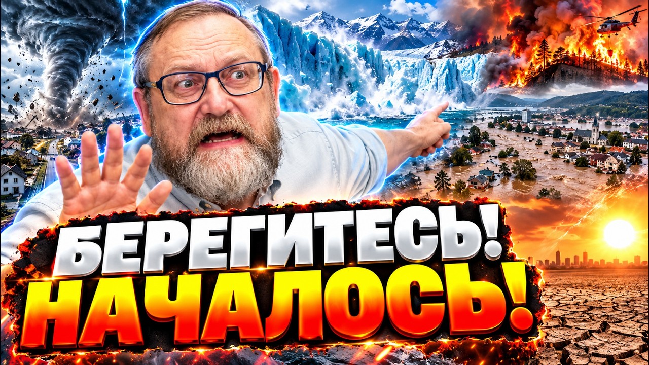 ПТИЦЫ УЖЕ УЛЕТАЮТ!😱Надвигается КОНЕЦ МИРА! Готовтесь к СТРАШНОМУ!