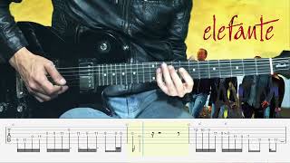 Como Tocar - Mentirosa - Elefante - Aprende - Guitarra - Tab