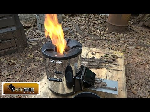 Best Rocket Stove  SilverFire Survival Stove