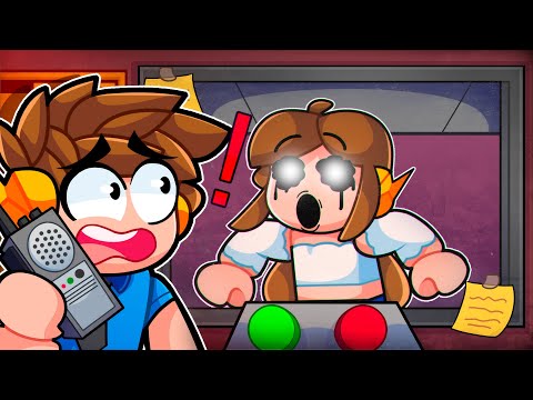 Virei PORTEIRO em um PRÉDIO só com ANOMALIAS no Roblox!