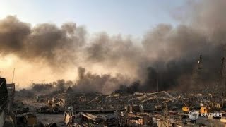 LIVE Explozie devastatoare la un depozit de muniție din Beirut - Momentul deflagrației 2 video
