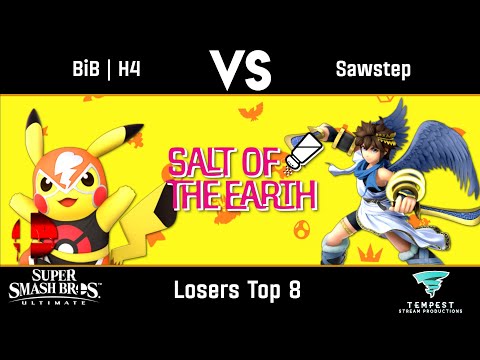 BiB | H4 (Pikachu) VS Sawstep (Pit) - Losers Top 8 - Salt of the Earth 2