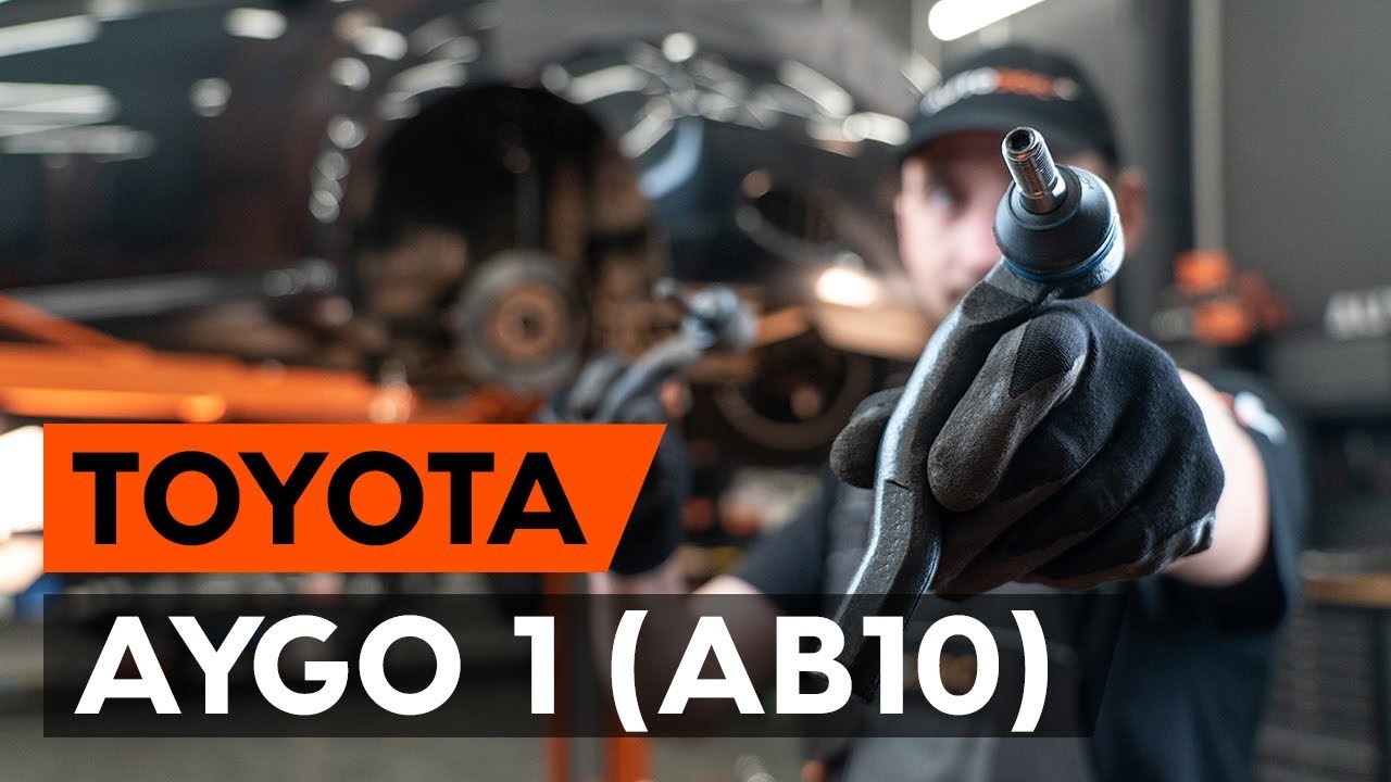 Kormányösszekötő gömbfej-csere Toyota Aygo AB1 gépkocsin – Útmutató