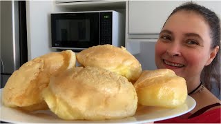 PÃO DE TAPIOCA DE 2 INGREDIENTES FÁCIL E RÁPIDO DE PREPARAR PARA TOMAR COM CAFÉ
