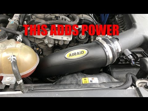 Airaid Cold Air intake Install on my Ecoboost Mustang