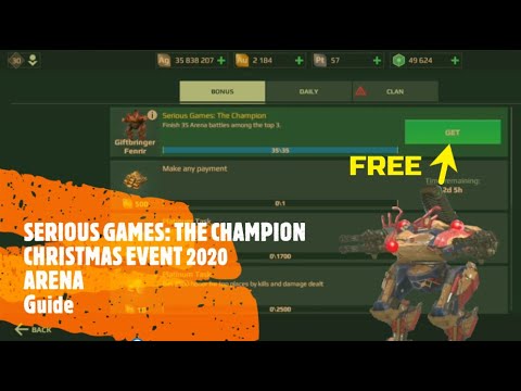 SERIOUS GAMES || FREE GIFTBRINGER FENRIR || CHRISTMAS EVENT 2020