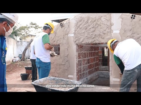 Parceria Prefeitura de Guarabira / Senai / Alpargatas - Curso de Pedreiro
