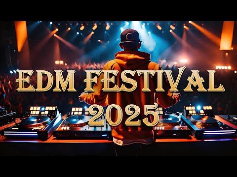 EDM Festival Songs 2025 Mix - EDM Mashup & Big Room Festival Music