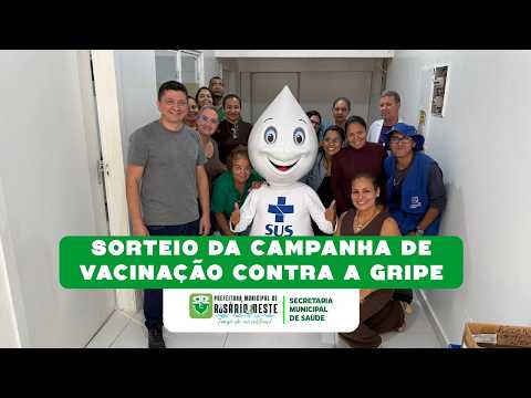 Sorteio da secretaria de saúde de Rosário Oeste